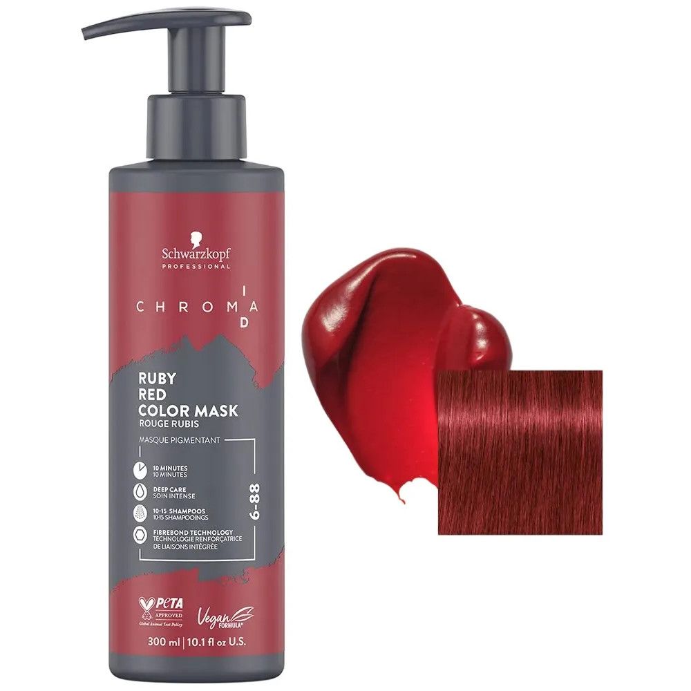 Schwarzkopf Chroma ID Color Ruby Red Mask 300ml