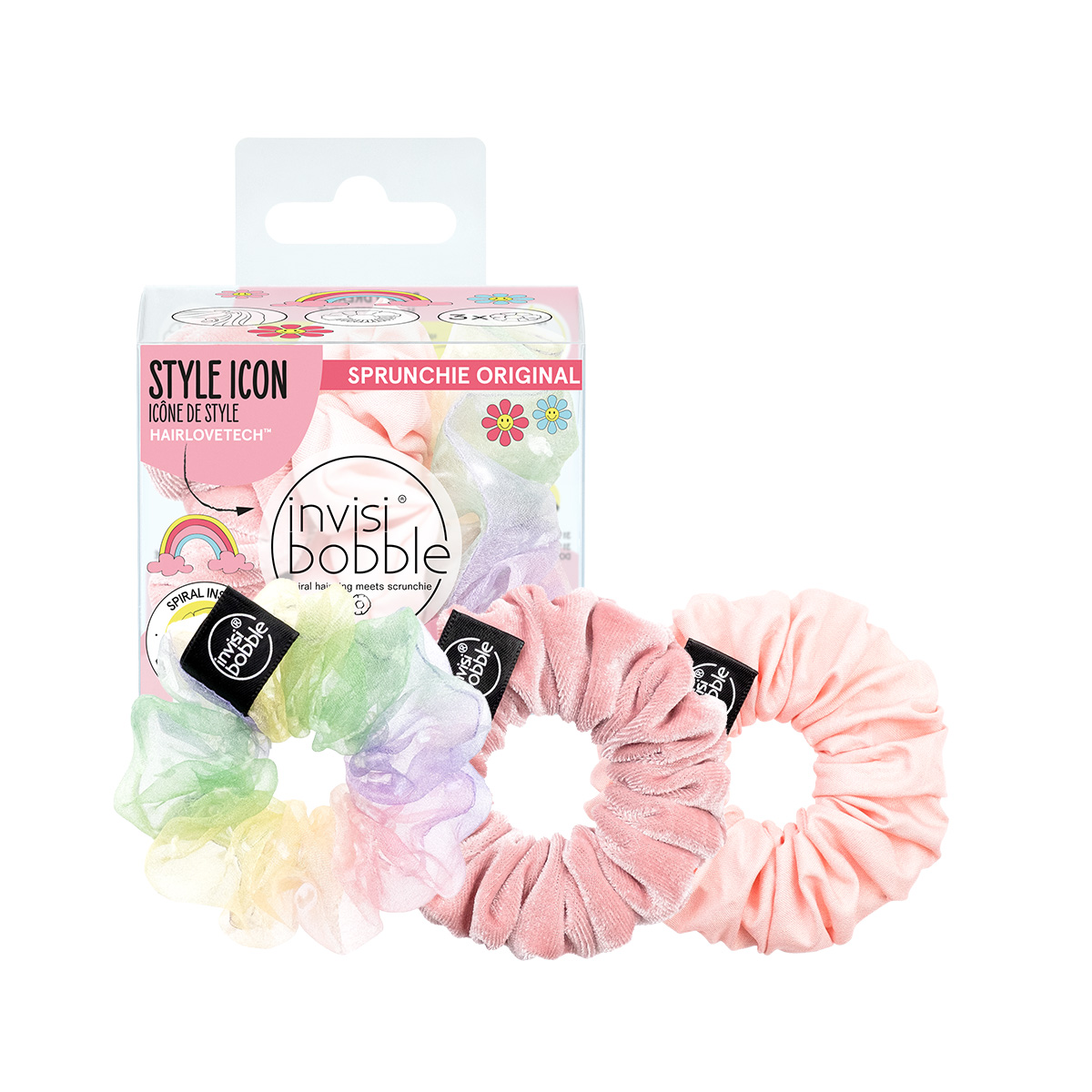 Invisibobble Sprunchie Retro Dreamin' Macaron