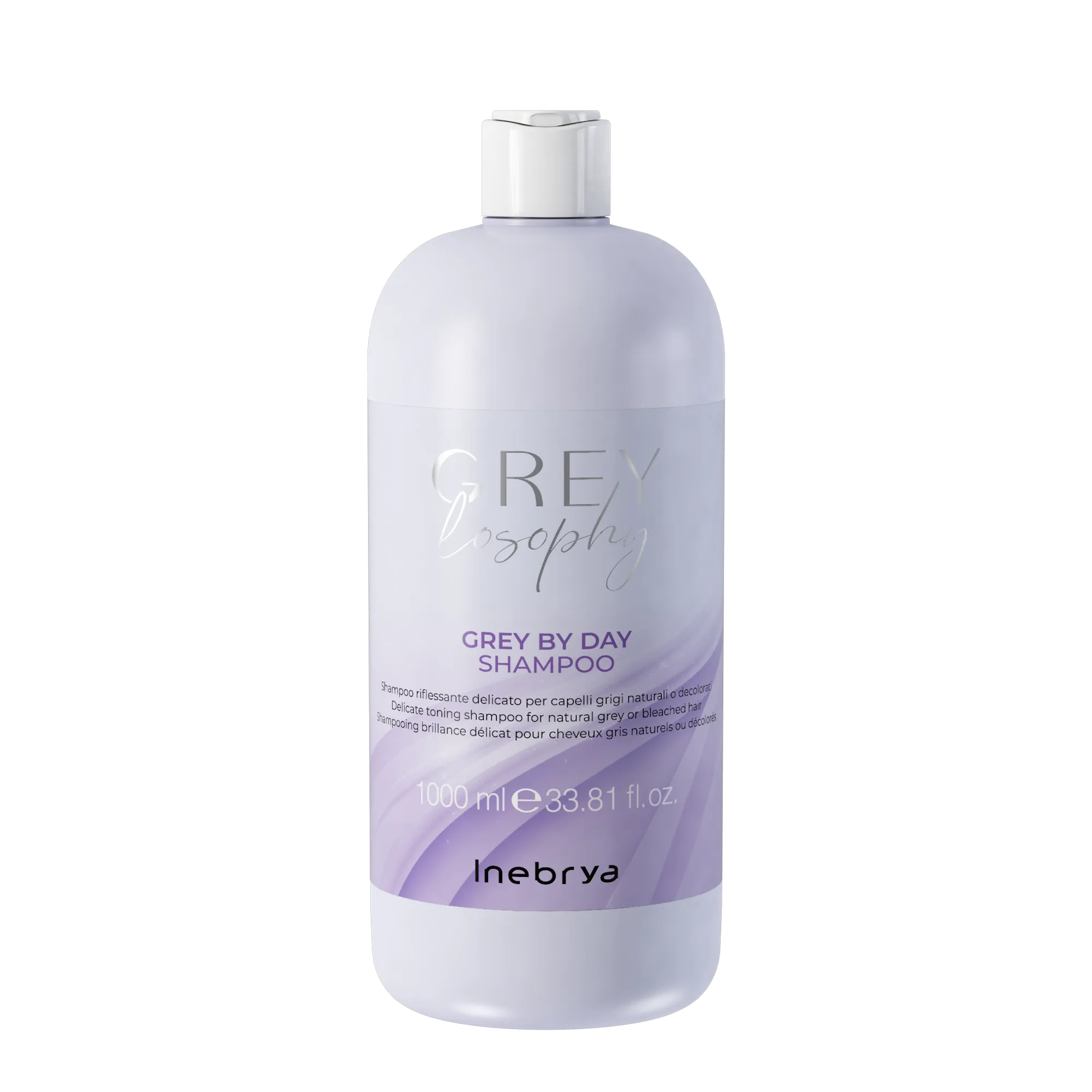 Inebrya GREYlosophy Grey By Day Šampoon 1000ml
